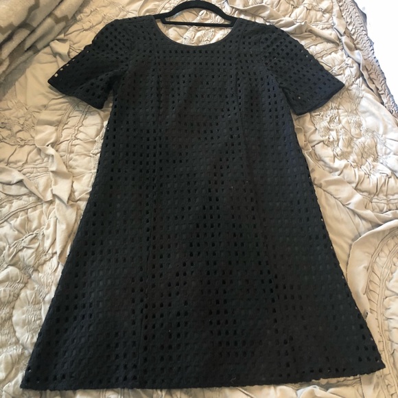 BCBG Dresses & Skirts - BCBG XXS black open-back dress with holes.